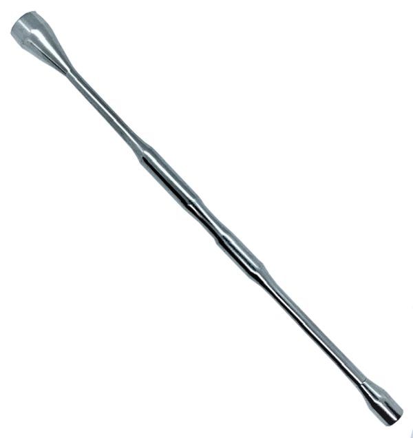 SAFIDENT Dosificador de polvo 3 y 4 gramos. Acero inoxidable resistente y duradero